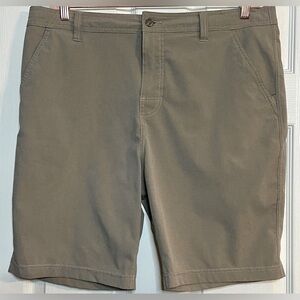 Prana Shorts Mens 38 Tan Standard Fit Hiking Outdoor 8” Inseam EUC